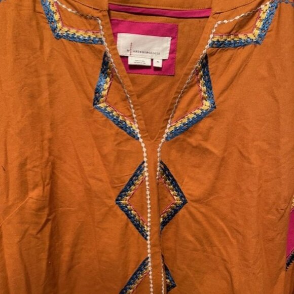 Anthropologie Retro Stasiana Embroidered Tunic Dress - Picture 10 of 16